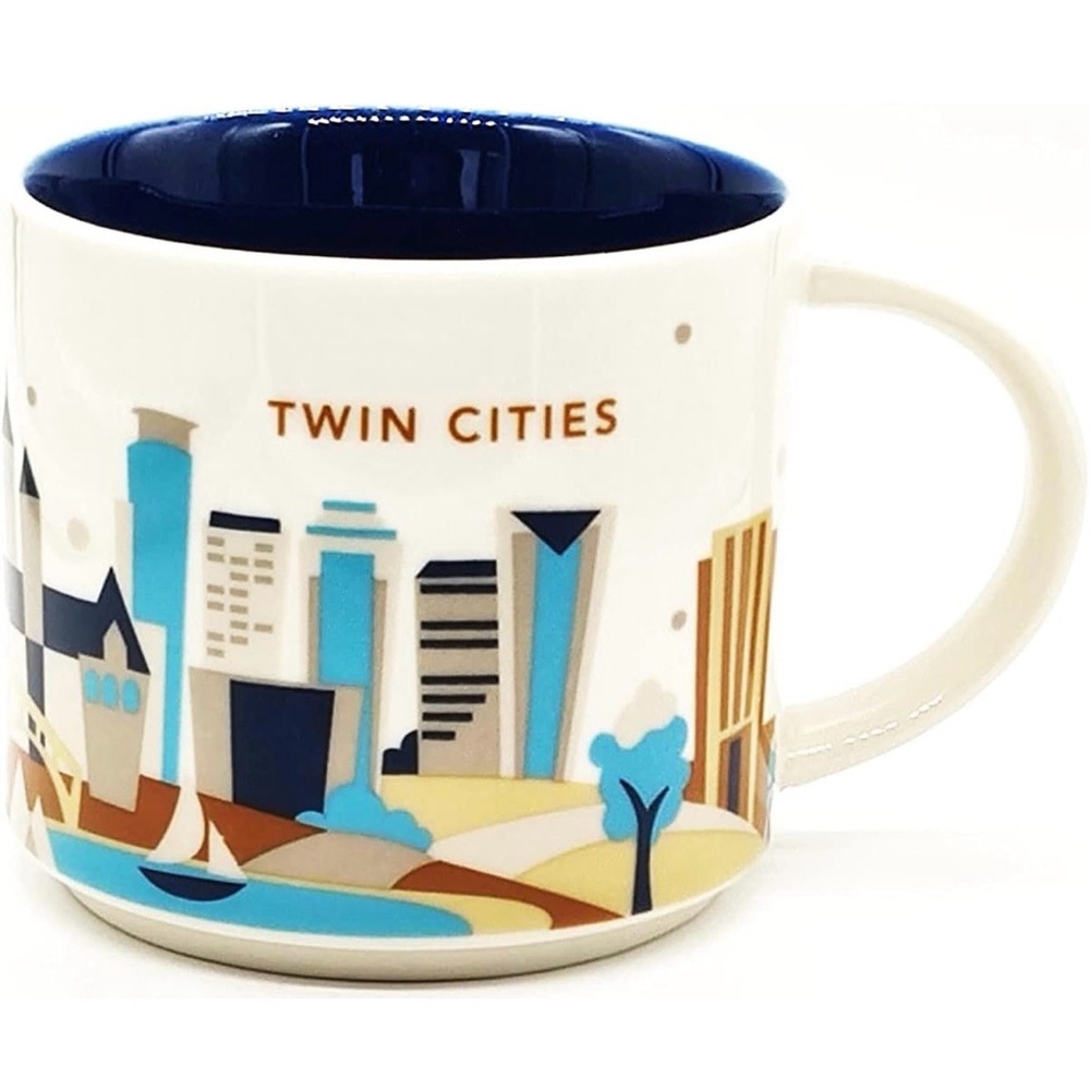 Starbucks “You Are Here” Twin Cities Mug – Minneapolis St Paul  /  Discontinued